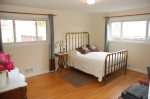 Spacious Master bedroom with hardwood floors!